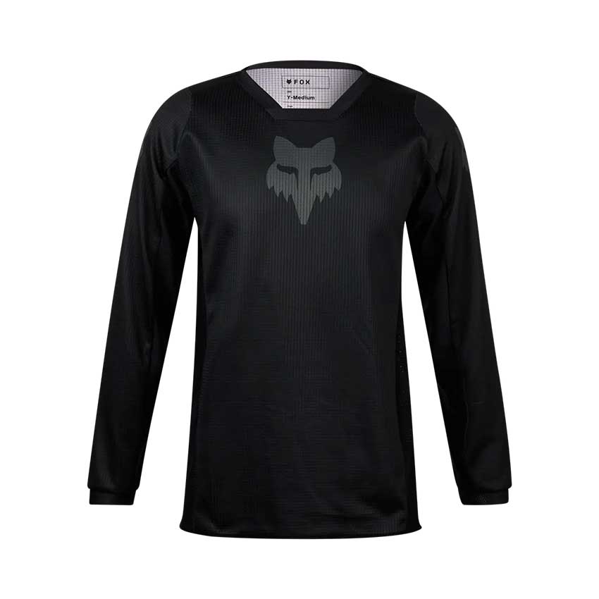 OTROŠKA MOTOKROS MAJICA FOX 180 BLACKOUT-Black-S