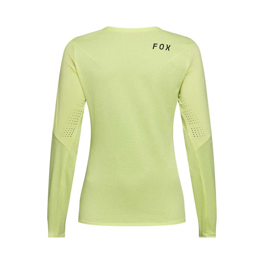 ŽENSKA KOLESARSKA MAJICA Z DOLGIMI ROKAVI FOX FLEXAIR-Jellow-XS - second image