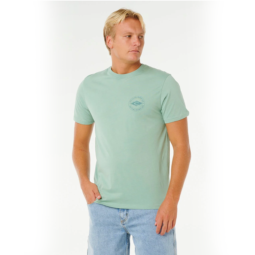 KRATKA MAJICA RIP CURL STAPLE-Green-M - second image