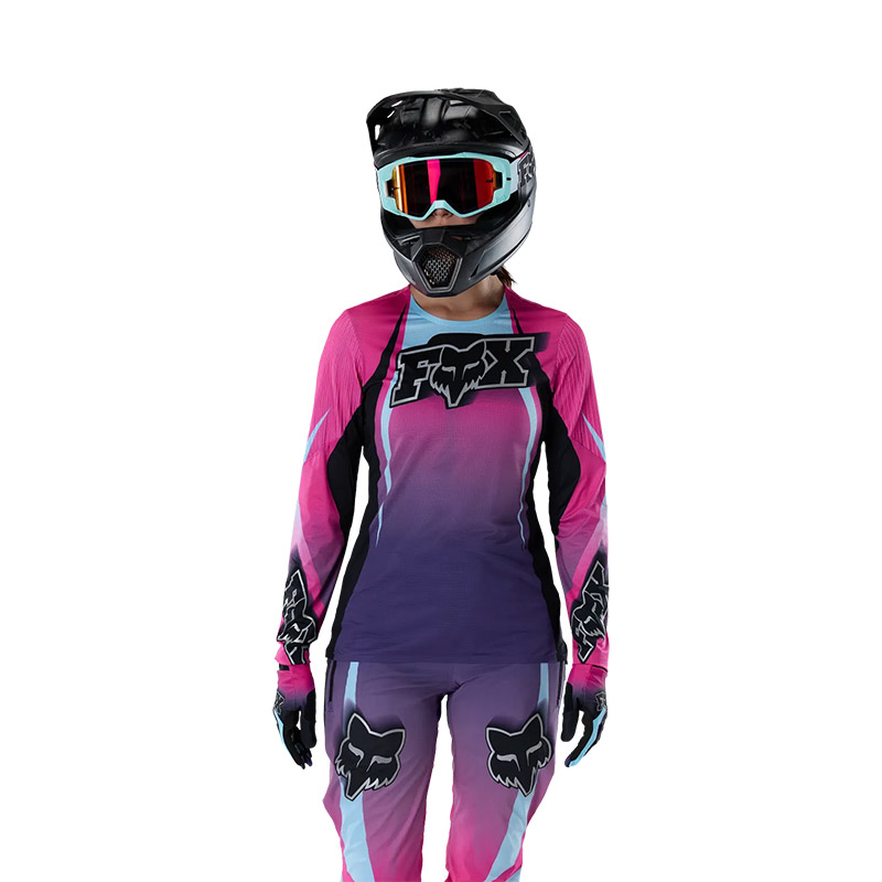 ŽENSKA KOLESARSKA MAJICA FOX FLEXAIR TS57-Pink-XS